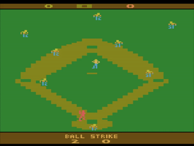 Atari's Realsports Baseball has some comically bad A.I.