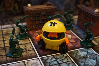 Hero Quest: Pac-Man Edition never made it beyond the prototype stage
