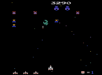 Galaga for the Atari 2600
